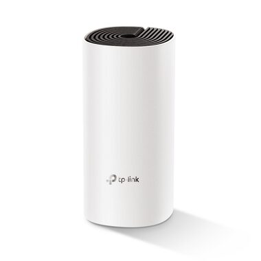 TP-LINK Deco E4 (1 ks) biela / AC1200 Wi-Fi Mesh systém / 2.4GHz 300Mbps / 5GHz 867Mbps / 802.11ac / 2x LAN