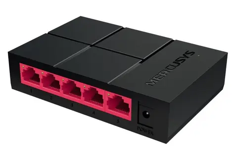Mercusys MS105G / 5-Portový switch / 10 | 100 | 1000 Mbps / desktop