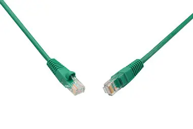 Solarix UTP CAT6 7m snag proof zelená / Patch kábel / RJ45-RJ45