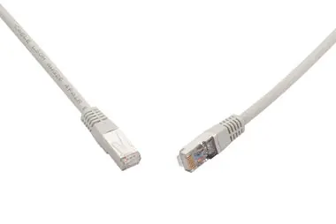 Solarix SFTP CAT6A 20m non-snag proof / Patch kábel / RJ45-RJ45 / šedá