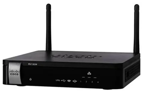 Cisco RV130W-WB-E-K9-G5 / WiFi VPN router / Wi-Fi 2.4GHz / USB