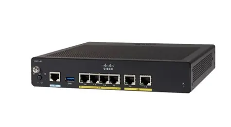 Cisco C927-4PM / Bezpečnostný router / 4x LAN / 1x WAN / 1x VADSL (Annex M) / USB
