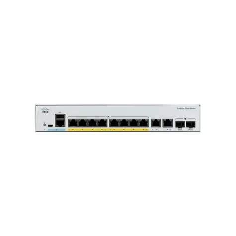 Cisco C1000-8P-2G-L / Switch / 8x RJ-45 10 | 100 | 1000 / 2x Combo Gbps | SFP / PoE + / QoS / VLAN
