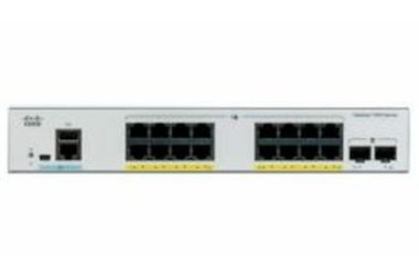 Cisco C1000-16P-2G-L / Switch / 16x RJ-45 10|100|1000 / 2x SFP / PoE+ / QoS / VLAN