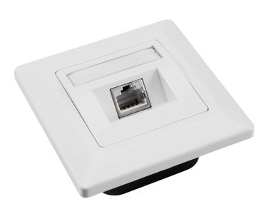 Solarix zásuvka 1x RJ45 CAT5E STP pod omietku