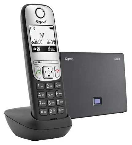 Gigaset A690IP / VoIP telefón / Až 6 SIP účtov / DECT