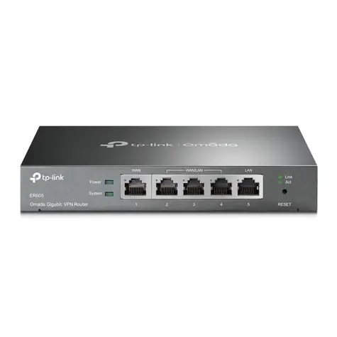 TP-LINK TL-R605 / Router / GWAN + GLAN + 3x GLAN-GWAN