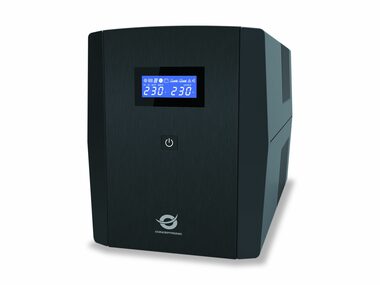 Conceptronic ZEUS03EM / UPS / 1200VA / 720 W / 3x IEC C13 / 2x Schuko