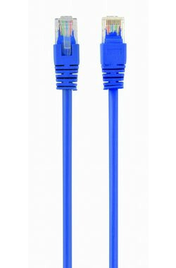 Gembird PP6U-5M CAT6 UTP 5 m modrá / Patch kábel / RJ45-RJ45