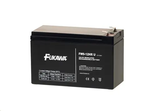 FUKAWA FW 9-12HRU / (12V 9Ah - Faston 250) SLA batéria / životnosť 5 rokov