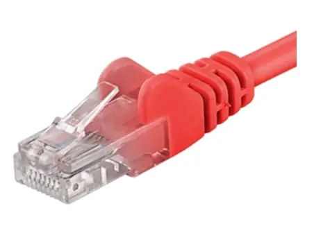 OEM UTP CAT5E 12m / Patch kábel / RJ45-RJ45 / červená