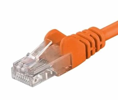 OEM UTP CAT6 1.5m oranžová / Patch kábel / RJ45-RJ45
