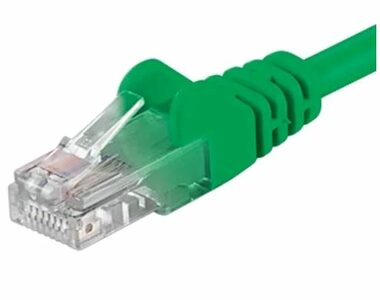 OEM UTP CAT6 1.5m zelená / Patch kábel / RJ45-RJ45