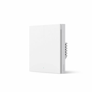 Aqara Smart Wall Switch H1 (With Neutral Single Rocker) / nástenný vypínač (s neutrálom) / Zigbee