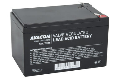 AVACOM PBAV-12V012-F2AD / Batéria pre UPS / 12V / 12Ah / F2