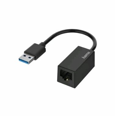 Hama 200325 USB sieťový adaptér / 1000Mbps (RJ45) Fast Ethernet / USB 2.0