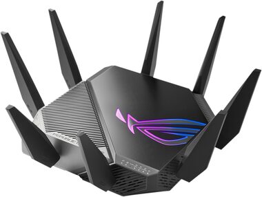 ASUS ROG Rapture GT-AXE11000 / Router / 2.4GHz / 5GHz / 2x WAN + 4x LAN