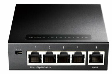 Cudy GS105 switch / 5x RJ45 / 1000Mbps