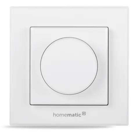 Homematic IP Otočné tlačidlo / kompatibilita rámček 55 mm / IP20 / 2x AAA