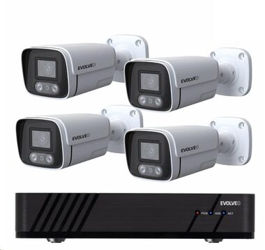 Evolveo Detective POE8 SMART (4 kamery) / Kamerový systém / IP66 