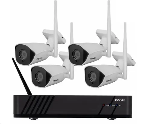 Evolveo Detective WN8 SMART (4 kamery) / Bezdrôtový kamerový systém / IP66