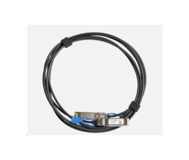 MikroTik XS+DA0003 Patch kábel 1/10/25Gbps/SFP/SFP+/SFP28/2x MiniGBIC modul/DAC kábel/3m