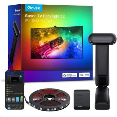 Govee DreamView T2 DUAL TV 55-65" SMART LED podsvietenie RGBIC / 36W / 1088 lm / RGBIC / BT / WiFi