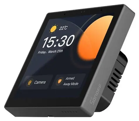 Sonoff NSPanel Pre čierna / Šikovný vypínač / 2 kanály / displej / WiFi / BT