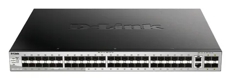 D-Link DGS-3130-54S / 48x SFP Switch / 2x 10G RJ-45 / 2x 10G SFP+