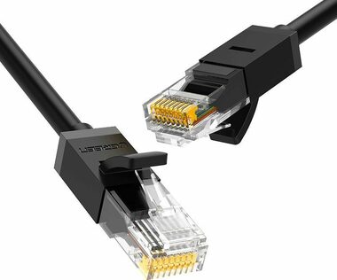 Ugreen Cat 6 UTP RJ45 Ethernet kábel 3M čierna