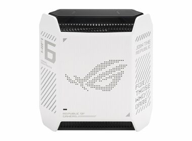 Asus ROG Rapture GT6 biela / MESH router AX10000 / 2.4GHz / 2x 5GHz / WAN + 3x LAN