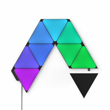 Nanoleaf Shapes Black Triangles Starter Kit satartovacia sada 9 diela