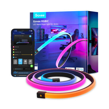 Govee H61C3 Neon Gaming 3M / LED pásik / 36 W / BT / Wi-Fi / RGBIC