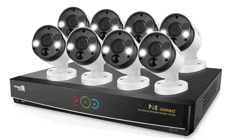 iGet HGNVK164908 / Kamerový systém / 8 kamier / UHD 4K / 16CH / IP66 / WAN / 16x LAN / HDMI / VGA