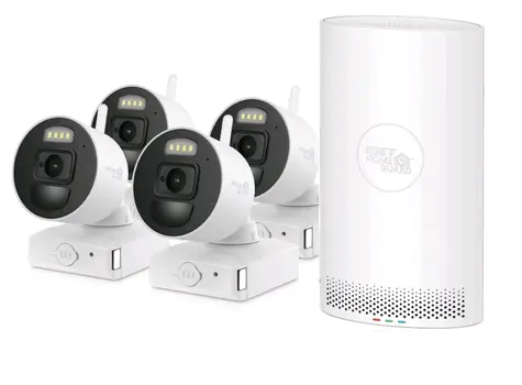 iGet HGNVK88004P v2023 / Bezdrôtový kamerový systém / 4 kamery / FHD / 8CH / IP66 / PIR