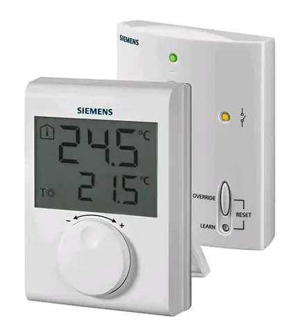 Siemens RDH100RF / Digitálny priestorový termostat / bezdrôtový