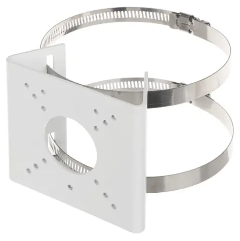 Uniarch TR-UP06-B-IN biela / Držiak na stĺp pre kameru / pre IPC-B11x/B12x/B31x