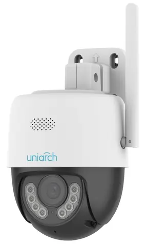 Uniarch UHO-P1A-M3F4D biela / Vonkajšia IP Kamera / Dome / 2304 x 1296 / IR / WiFi / RJ45 / MicroSD / IP66 
