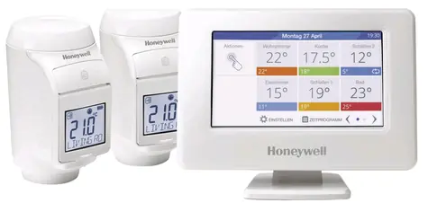 Honeywell Home EvoHome Starter Set 2 CZ THR99C3102 / EvoHome Touch WiFi + 2x termohlavica HR92 / dopredaj
