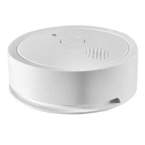 Shelly PLUS Smoke šikovný Wi-Fi a BT detektor dymu biela / Wi-Fi / Bluetooth 4.2 / Napájanie: 1x 3V CR123A 