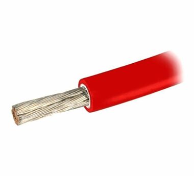 GOOWEI Energy kábel na zapojenie solárnych panelov medený 1x 6mm2 červená