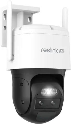 Reolink Trackmix Series B770 - Trackmix biela / Vonkajšia IP kamera / 8 Mpx (4K) / IP65 / mikrofón & repro / IR / Wi-Fi 