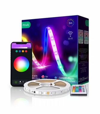Nous F1 / LED pásik / 5m / RGB / WiFi