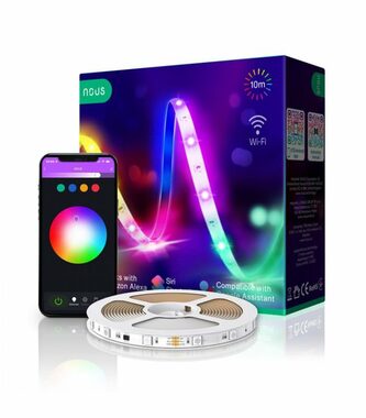 Nous F2 / LED pásik / 10m / RGB / WiFi