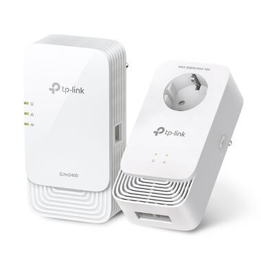 TP-LINK PGW2440 Kit / 1428Mbps / 3x GLAN / 1x napájacia zásuvka / 2 ks
