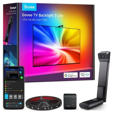 Govee H6099 TV Backlight 3 Lite TV 55-65" / LED pásik / 24W / 612lm / BT / WiFi / RGBIC