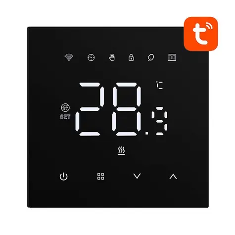 Avatto WT410-BH-3A-B / Inteligentný termostat pre plynový kotol / 3A / WiFi