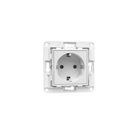 Shelly Wall Socket EÚ biela