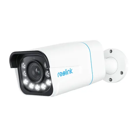 Reolink P430 - RLC-811A PoE biela / Vonkajšia IP kamera / 3840 × 2160 / IP67 / mikrofón & repro / IR / PoE