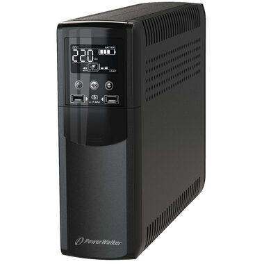 PowerWalker VI 1000 CSW / regulátor napätia / 1000VA / 600W / 2x Typ F (CEE 7/3)